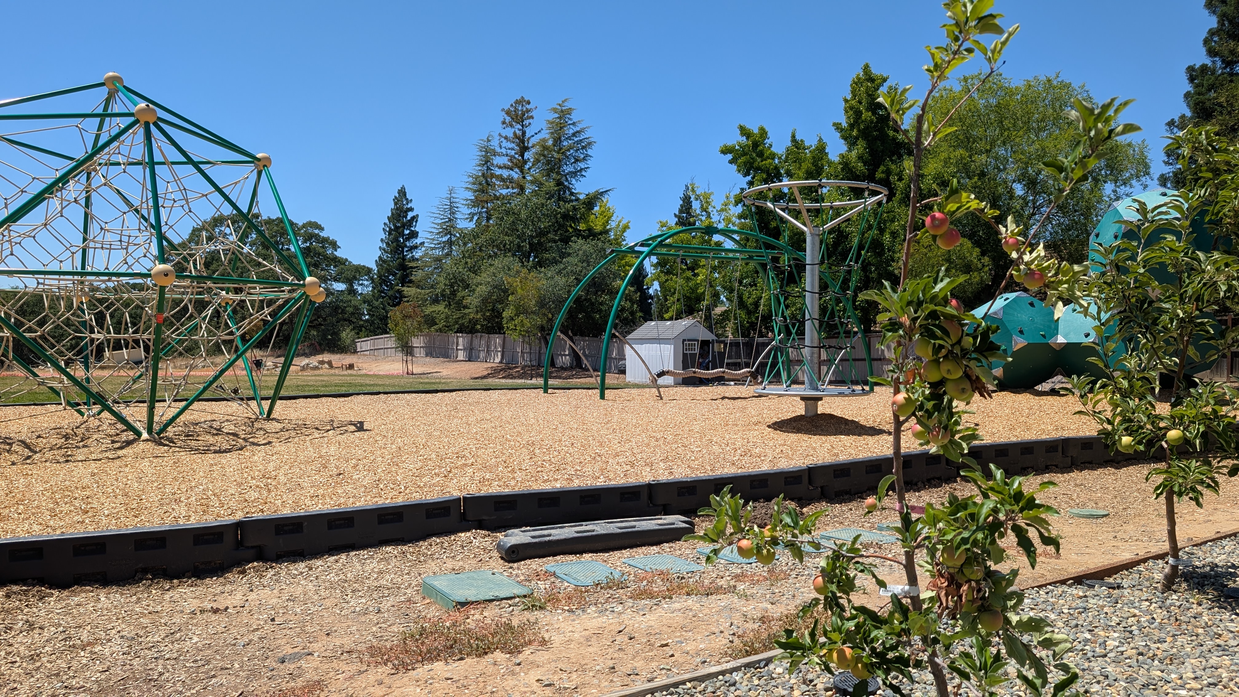 Granite Bay Montessori outdoor play and learning area